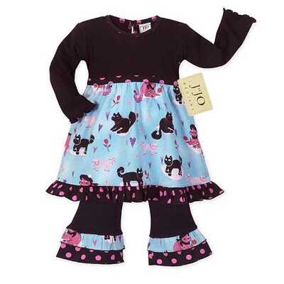 Toddler Girl Clothing Boutique on Piece Boutique Kitty Cat Baby Girls Infant Set Or Dress Size  6   12