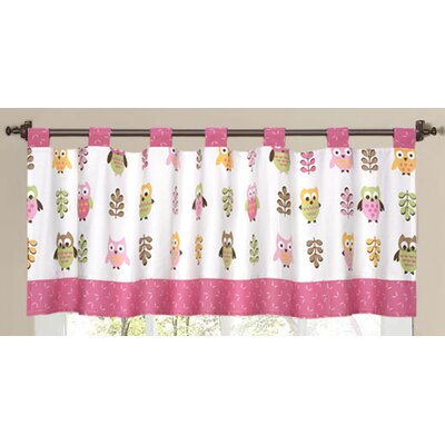Sweet Jojo Designs Happy Owl Curtain Collection Valance