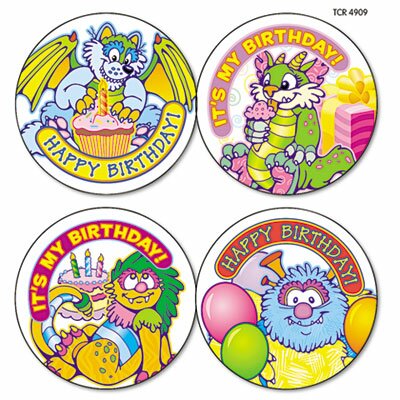 Spongebob Beanie Babies on Sticker Books  Critters Birthday Wear  Em Badges  2 3 8   32 Stickers