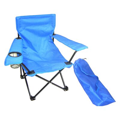 Folding Camp Chair on Kids Folding Camp Chair In Blue