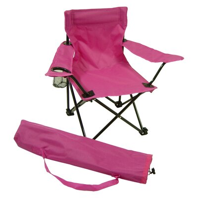 Camp Chair on Kids Folding Camp Chair In Pink