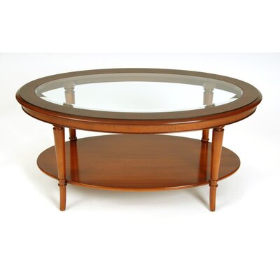 Oval Coffee Tables on Bradley Classic Oval Coffee Table Glass Top   Wayfair Uk
