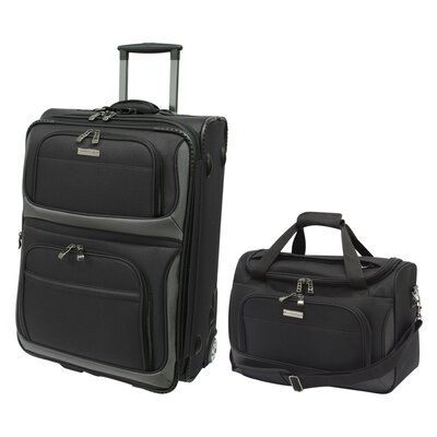 Lightweight Carry  on Traveler S Choice Lightweight 2 Piece Carry On Luggage Set   Wayfair
