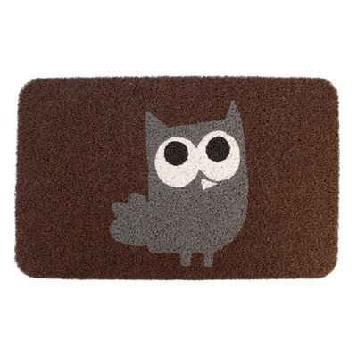 Kikkerland DM24 Owl Doormat, 30-Inch by 18-Inch