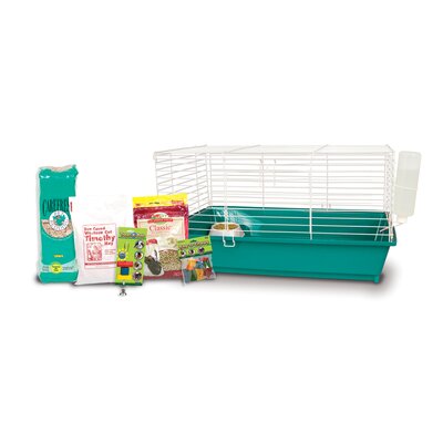 Jewelry Starter Kits on Home Sweet Home Rabbit Cage Starter Kit With Lm Farms Food   Wayfair