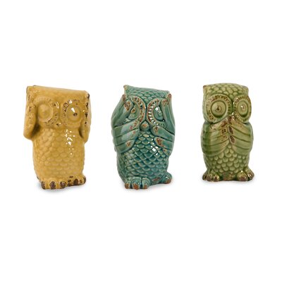 Imax Corp 692303 Wise Owls Set of 3