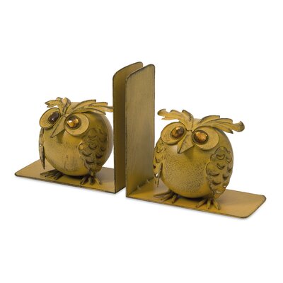 IMAX CORPORATION 108732 Viola Owl Bookends Set of 2