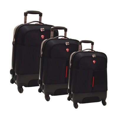 Olympia Carry Luggage on Olympia Dallas 3 Piece Luggage Set Hf 2000 3 Constructed Of