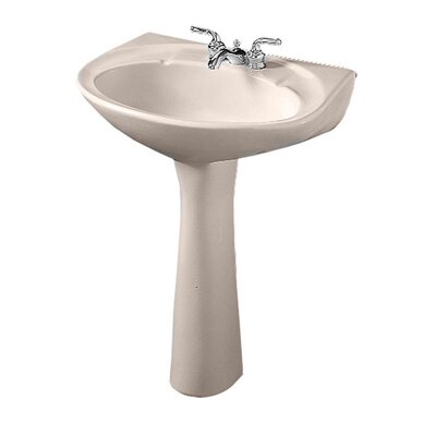Crane Faucet 24 x 18 Atlanta All In One Pedestal Sink