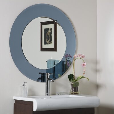 Decor Wonderland SSM500 Camilla Modern Round Wall Mirror