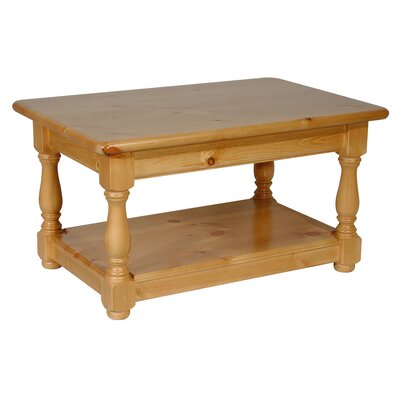 Unfinished Furniture Coffee Table on Medium Coffee Table With Shelf Finish Unfinished Alterton Furniture