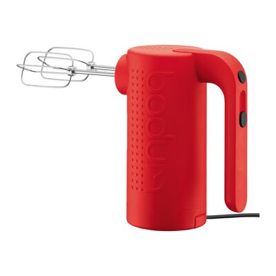 Electric Mixer on Bodum Bistro Electric Hand Mixer In Red   11151 294us