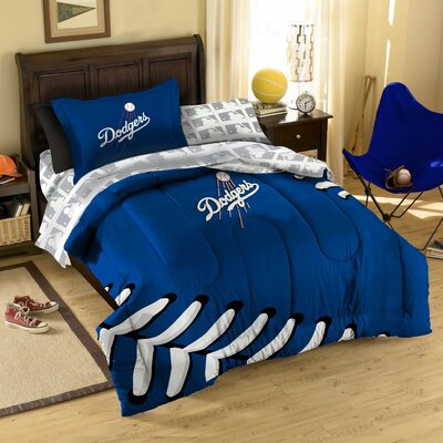 Discount Office Furniture  Angeles on Northwest Co  Mlb Los Angeles Dodgers Twin Bed In Bag Set   1mlb