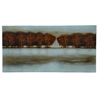 Crestview Collection CVBWE922 Landscape Stretched Canvas Gallery Wrap Wall Art