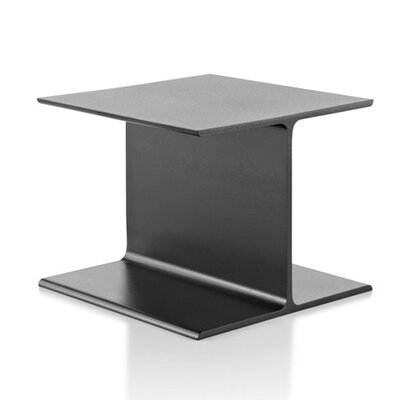 Geiger I Beam End Table Size: 14.5 H x 16 W x 16 D