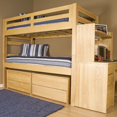 Modular Bedroom Furniture Systems on 1266 92 The Graduate Series Extra Long Bunk Bed Has A Modular