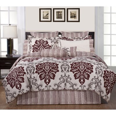 Country Ridge Luxury Comforter or Duvet Sets by Pointehaven 12-pc. California King Set