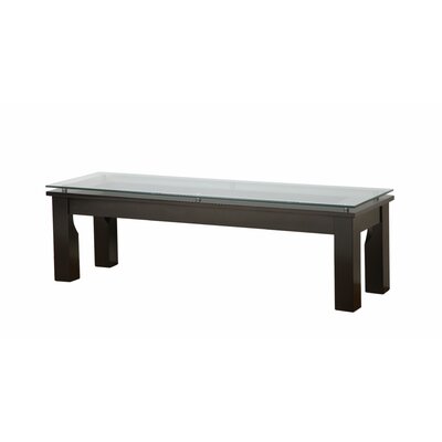Plateau TCR Contemporary Coffee Table in Black on Black