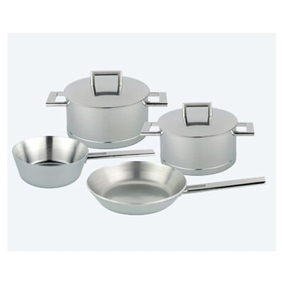  Demeyere John Pawson Stainless Steel 6 Piece Cookware Set 
