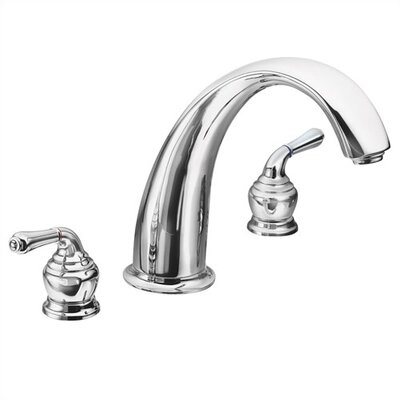 Moen  Faucet on Moen Monticello Inspirations Cathedral High Arc Roman Tub Faucet