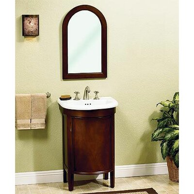 Fairmont Designs Contour Complete 21.25 Bathroom Vanity Set in Vintage Cherry
