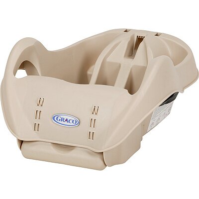 Graco Toddler  Seat on Graco Snugride Infant Car Seat Base In Tan