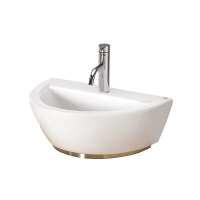 Bissonnet 22090 Universal White Arq Wall Mounted Sink