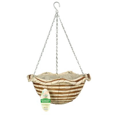 Hanging Raffia Basket