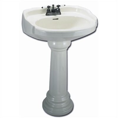 Elizabethan Classics AB4SWH Aberdeen 4 Basin Only, White