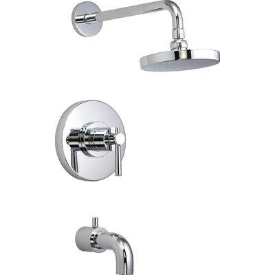 Elements of Design NuvoFusion Tub and Shower Faucet Three Handle ...
