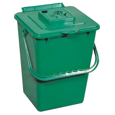 2.4 Gallon Eco Kitchen Compost Collector with Carbon Filter