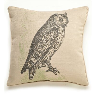 lava Owl Etching Pillow