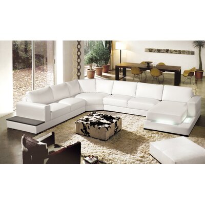 Nelson House Leather Sectional