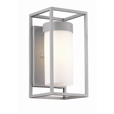 Philip Lighting on Philips Forecast Lighting Cube Outdoor Wall Lantern In Graphite