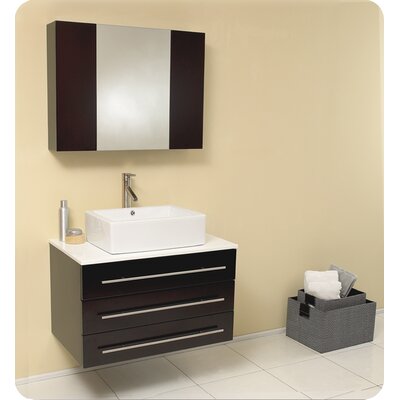 Modello Modern Bathroom Vanity with Medicine Cabinet