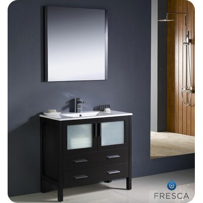 Fresca Torino 36 Espresso Modern Bathroom Vanity with Undermount Sink