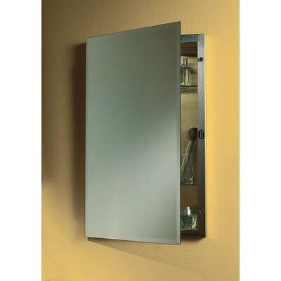 Nutone 1448 Stainless Steel Body Single Door Recessed Cabinets