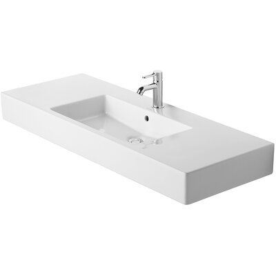 Vero Furniture 51 Bathroom Sink in White Alpin