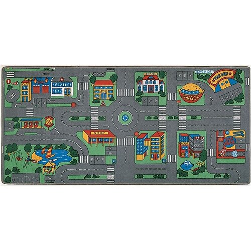 Learning Carpets Play Carpets Race Track Kids Rug   LC 205