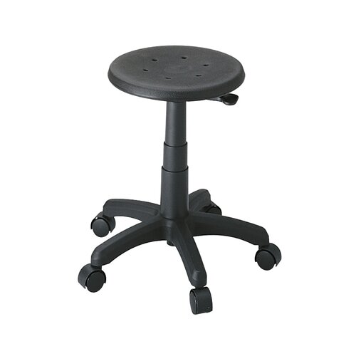 safco products height adjustable office stool with casters $ 138 99