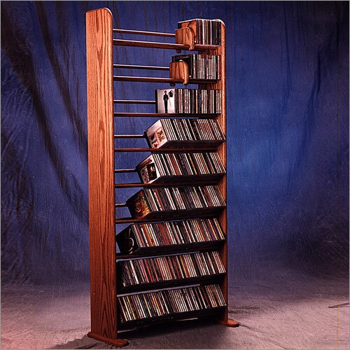 Wood Shed Deluxe 504 CD Multimedia Storage Rack | eBay