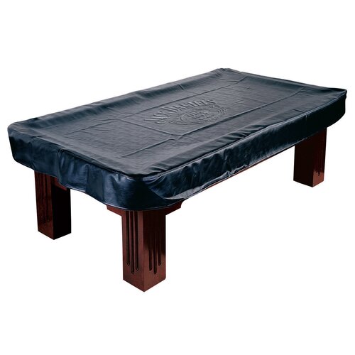 Jack Daniels Lifestyle Products Leatherette Pool Table Cover   JD