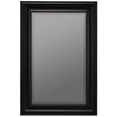 Cooper Classics Wellsley Wall Mirror in Black