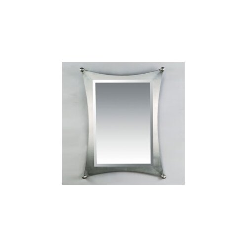 Triarch Lighting Jewelry 33 x 33 Mirror in Brushed Steel
