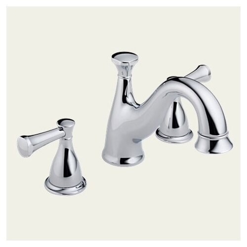 Delta Lockwood Double Handle Deck Mount Roman Tub and Whirlpool Faucet