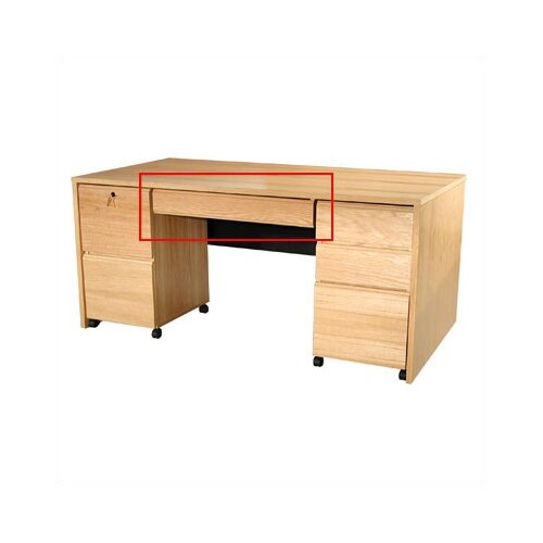 Rush Furniture Modular Real Oak Wood Veneer Panel Drawer Kit