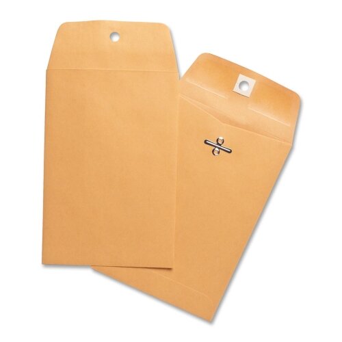 Hvy-duty Clasp Envelopes, 4-5\/8"x6-3\/4", 1