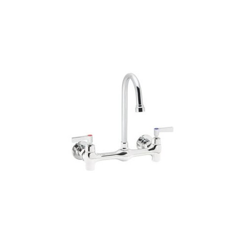 Speakman Commander Wall Mounted Faucet with Double Handles   SC 5742