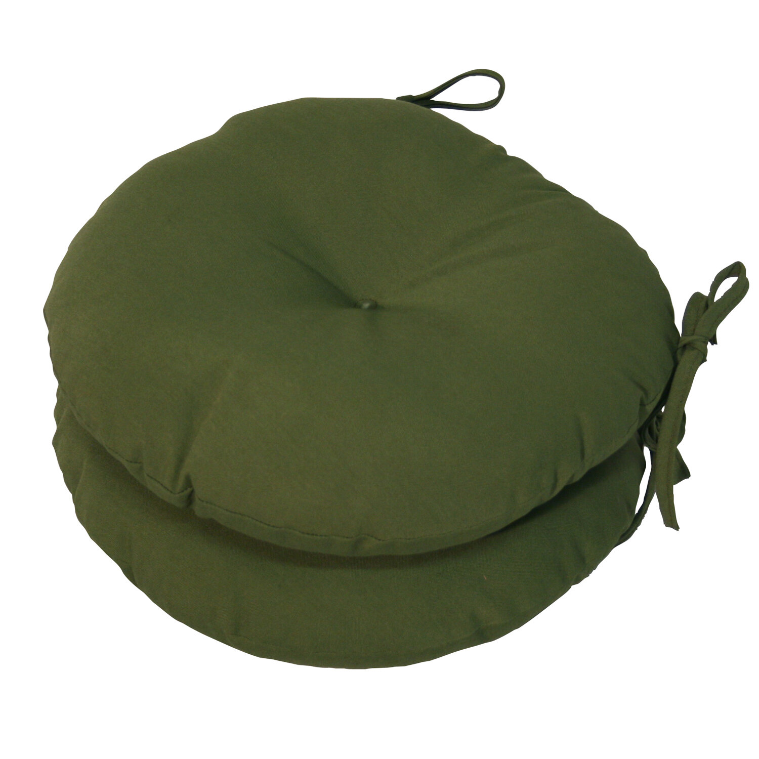 Greendale Home Fashions Bistro Chair Round Outdoor Cushion