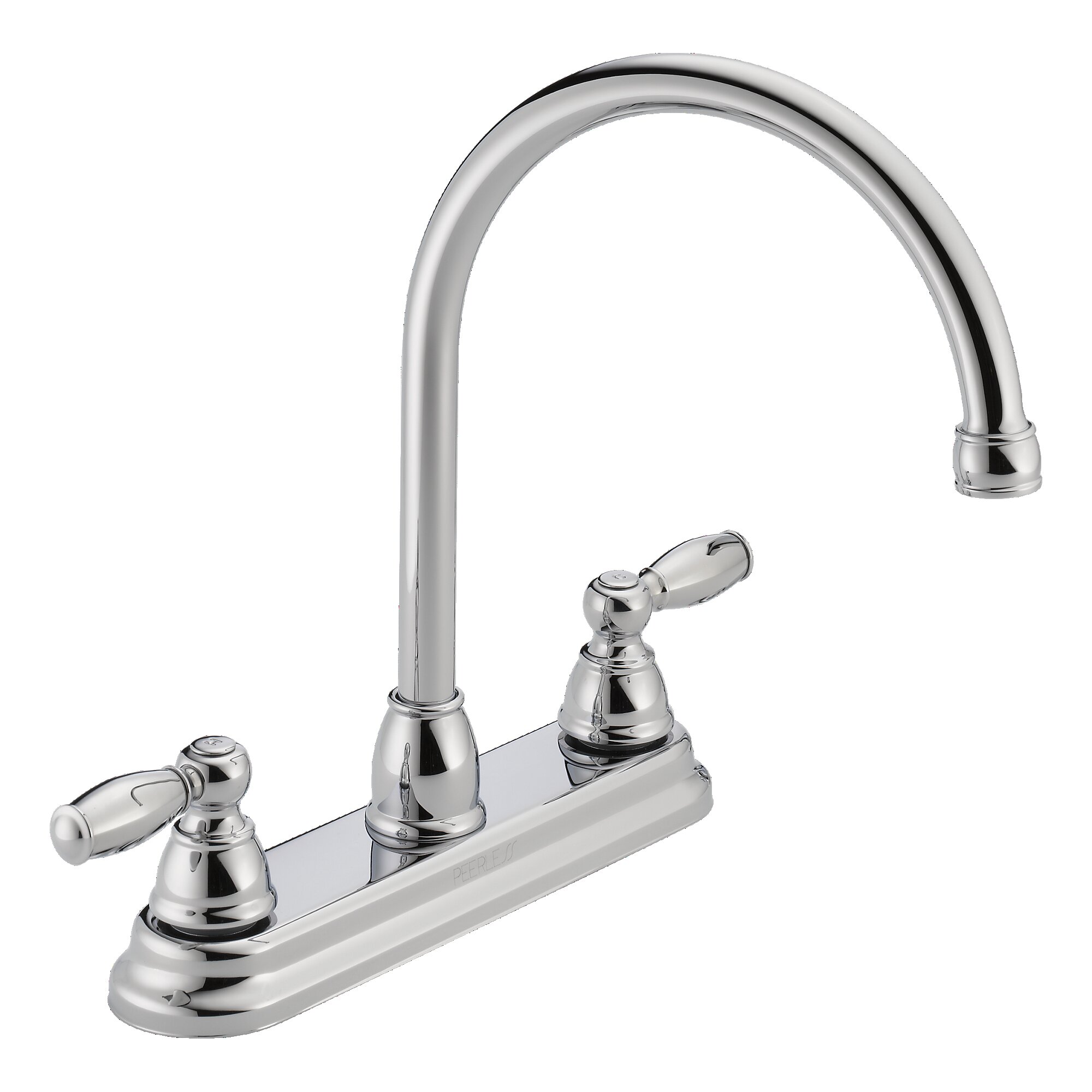 Peerless Faucets Apex Double Handle Kitchen Faucet | eBay
